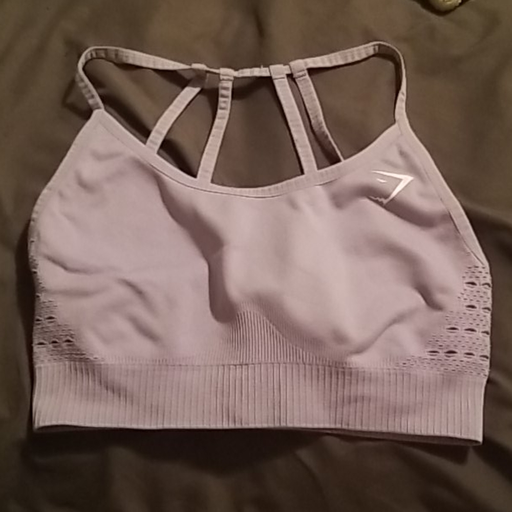 Gymshark Lavender Sports Bra